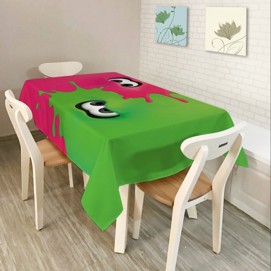 KC-TC2 American Style Creative Landscape Tablecloth Waterproof Oil Proof Tea Tablecloth Home