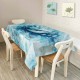 KC-TC2 American Style Creative Landscape Tablecloth Waterproof Oil Proof Tea Tablecloth Home