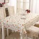 PVC Tasteless Waterproof Tablecloth Transparent Soft Glass Table Mat Stripe Grid Printing