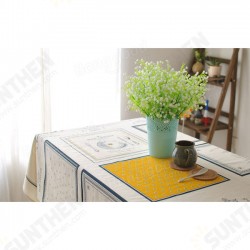 Rectangle Coffee House Cotton Linen Tableware Mat Tablecloth Desk Cover Heat Insulation Bowl Pad Rectangle Coffee House Cotton Linen Tableware Mat Tablecloth Desk Cover Heat Insulation Bowl Pad