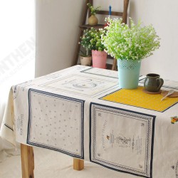 Rectangle Coffee House Cotton Linen Tableware Mat Tablecloth Desk Cover Heat Insulation Bowl Pad Rectangle Coffee House Cotton Linen Tableware Mat Tablecloth Desk Cover Heat Insulation Bowl Pad