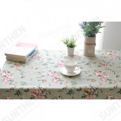 Rectangle Pastoral Style Thicken Cotton Linen Tablecloth Tableware Mat Desk Cover Home Decor Rectangle Pastoral Style Thicken Cotton Linen Tablecloth Tableware Mat Desk Cover Home Decor
