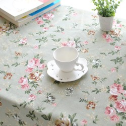Rectangle Pastoral Style Thicken Cotton Linen Tablecloth Tableware Mat Desk Cover Home Decor Rectangle Pastoral Style Thicken Cotton Linen Tablecloth Tableware Mat Desk Cover Home Decor