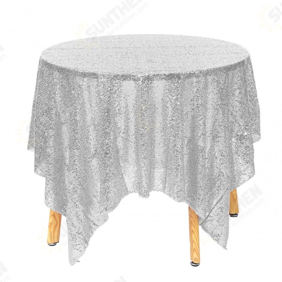 Sequin Fabric Wedding Party Table Covers Photography Backdrop Curtains Table Cloth