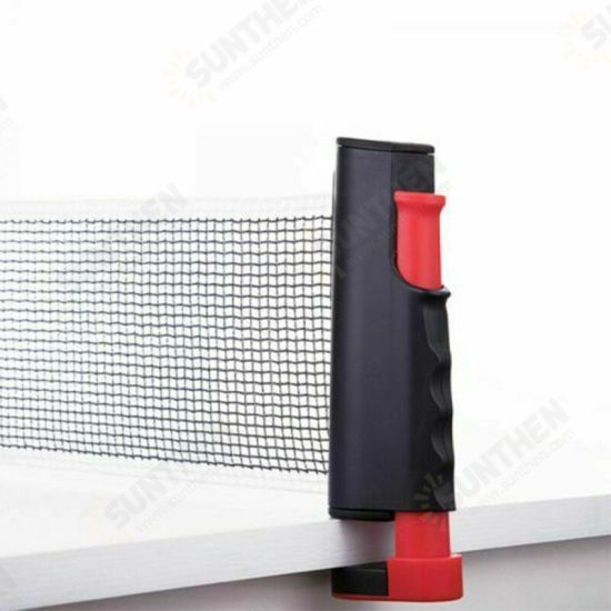 1.7M Retractable Ping Pong Net Set For Any Table 2 Table Tennis Paddles Home Indoor Training Outdoor Game Table Portable Table Tennis Set