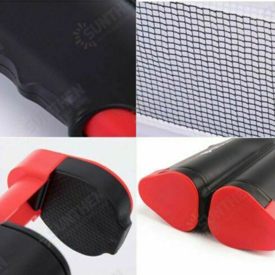 1.7M Retractable Ping Pong Net Set For Any Table 2 Table Tennis Paddles Home Indoor Training Outdoor Game Table Portable Table Tennis Set