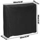 Black Table Tennis Protector 160cm Waterproof Dustproof Ping Pong Table Storage Cover