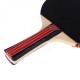 Long Handle Shake-hand Table Tennis Racket Waterproof Bag Pouch Red Indoor Table Tennis Accessory