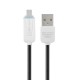 1.0M USB 2.0 to Micro USB LED Charging Data Cable for Tablet Cell Phone