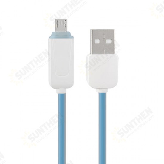 1.0M USB 2.0 to Micro USB LED Charging Data Cable for Tablet Cell Phone