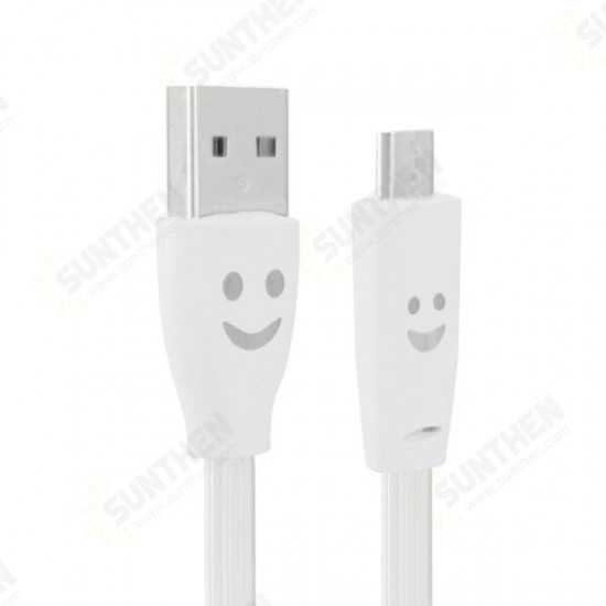 1.0M USB 2.0 to Micro USB LED Charging Data Line for Tablet Cell Phone