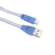 1.0M USB 2.0 to Micro USB LED Charging Data Line for Tablet Cell Phone