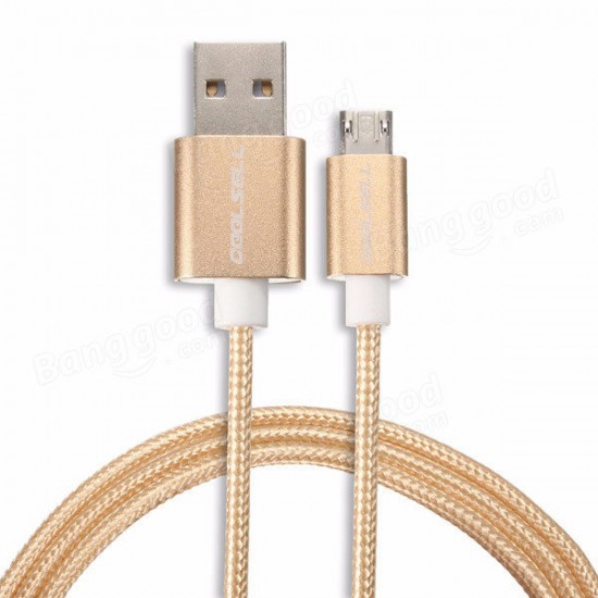 1.2M Braided Micro USB 2.0 Charger Data Sync Cable Cord For Tablet Cell Phone