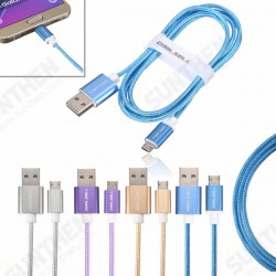 1.2M Braided Micro USB 2.0 Charger Data Sync Cable Cord For Tablet Cell Phone 1.2M Braided Micro USB 2.0 Charger Data Sync Cable Cord For Tablet Cell Phone