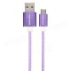 1.2M Braided Micro USB 2.0 Charger Data Sync Cable Cord For Tablet Cell Phone