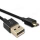 1.8M USB 2.0 to Micro USB Fast Charging Data Line for Android Phones and Tablet