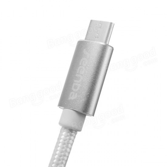 1M Typc-C to USB-A Charging Braided Cable for Tablet Cell Phone