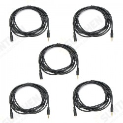 5pz 10 FT 3.5mm Stereo Cavo Audio Maschio a Femmina Estensione Cables Per CUFFIE 5pz 10 FT 3.5mm Stereo Cavo Audio Maschio a Femmina Estensione Cables Per CUFFIE
