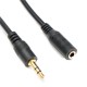 5pz 10 FT 3.5mm Stereo Cavo Audio Maschio a Femmina Estensione Cables Per CUFFIE