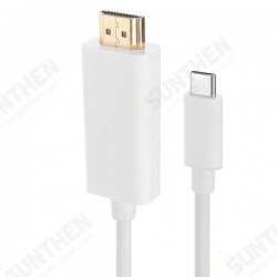 6ft 1.8M 4K USB3.1 Type C Male to HD Male Adapter Cable For Tablet MacBook Pro 6ft 1.8M 4K USB3.1 Type C Male to HD Male Adapter Cable For Tablet MacBook Pro
