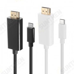6ft 1.8M 4K USB3.1 Type C Male to HD Male Adapter Cable For Tablet MacBook Pro 6ft 1.8M 4K USB3.1 Type C Male to HD Male Adapter Cable For Tablet MacBook Pro