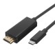 6ft 1.8M 4K USB3.1 Type C Male to HD Male Adapter Cable For Tablet MacBook Pro