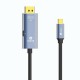 HX50 Type C to Displayport Cable with 100WPD Charging Version 1.4 8K/144HZ to DP Cable 1.5M