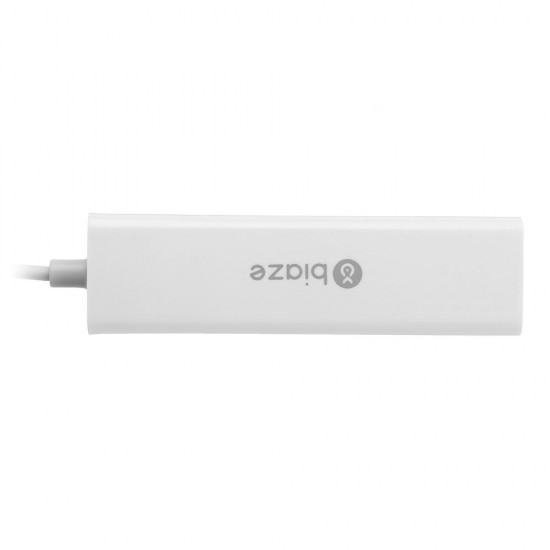 ZH5 USB 2.0 to 3-Port USB 2.0 + 1000Mbps Gigabit RJ45 Ethernet OTG Hub Adapter