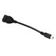 Mini 5 pin Male to USB 2.0 Type A Female Jack OTG Host Adapter Short Cable Mini 5 pin Male to USB 2.0 Type A Female Jack OTG Host Adapter Short Cable