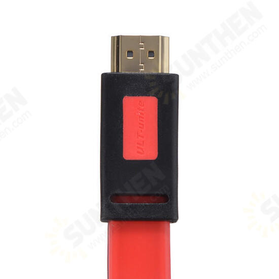 ULT unite HD Red Transparent FLAT CABLE