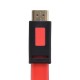ULT unite HD Red Transparent FLAT CABLE