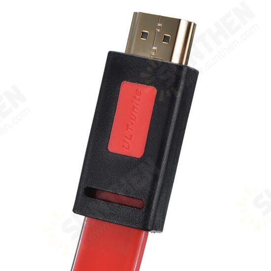 ULT unite HD Red Transparent FLAT CABLE