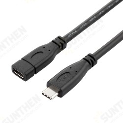 ULT-unite USB3.1 Type-C Extension Cable Male to Female Gen2 Standard 16-Core Data Video High-Speed Transmission ULT-unite USB3.1 Type-C Extension Cable Male to Female Gen2 Standard 16-Core Data Video High-Speed Transmission