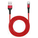 USAMS US-SJ337 U29 Type C LED Magnetic Braided Fast Charging Cable 2M For Tablet Smartphone