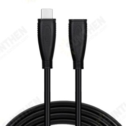 USB 3.1 5A PD 100W Type-C Male to Female Full-Function Extension Cable for Smartphone Tablet USB 3.1 5A PD 100W Type-C Male to Female Full-Function Extension Cable for Smartphone Tablet