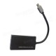 Ultra Thin USB 3.1 Type-C Male Connector To VGA Adapter For MacBook