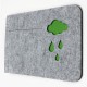 15.4inch Woolen Felt Envelope Laptop Cover Sleeve Bag Case Pouch For Macbook Pro