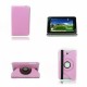 360 Degree Rotating PU Stand Leather Case For Ausu ME173x Tablet