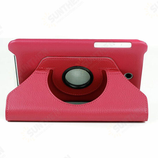 360 Degree Rotating PU Stand Leather Case For Ausu ME173x Tablet