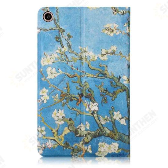 Apricot Flower Painting Tablet Case for Mipad 4 Plus