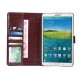 Cotton Print Design Folio PU Leather Case For Samsung Galaxy T700