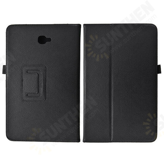 Double Folding Stand Function 10.0 Inch PU Leather Tablet Case for Samsung T580