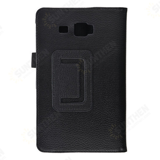 Double Folding Stand Function 7.0 Inch PU Leather Tablet Case for Samsung T280