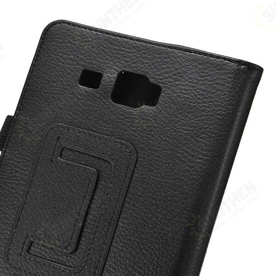 Double Folding Stand Function 7.0 Inch PU Leather Tablet Case for Samsung T280