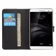 PU Leather Wallet Case Cover with Card Holders Stand for HuM2 7 Inch Tablet