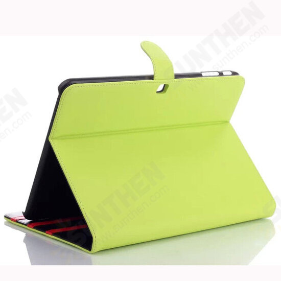 Folding Stand PU Leather Case Cover For Samsung Galaxy Tab4 T530