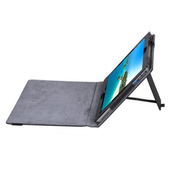 Folding Stand PU Leather Case Cover for Teclast X3 Plus