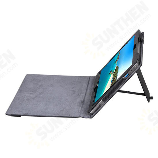 Folding Stand PU Leather Case Cover for Teclast X3 Plus