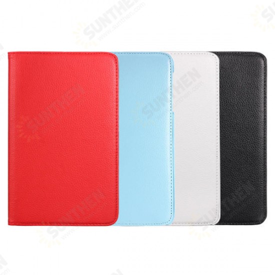 Folding Stand Revolving PU Leather Case Cover 8.0 Inch for Samsung T377