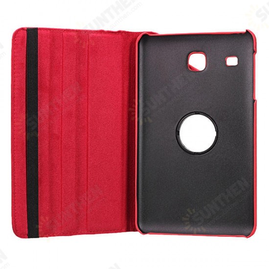 Folding Stand Revolving PU Leather Case Cover 8.0 Inch for Samsung T377